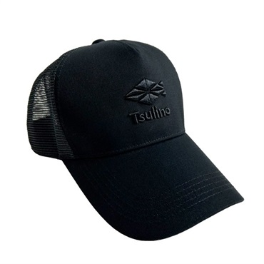 メッシュキャップ 【暑さ対策/日焼け対策】(オールブラック)